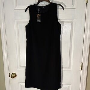 Alfani petite 10p Elegant Black Sleeveless Mini Dress